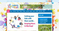 Desktop Screenshot of lubbockforkids.com